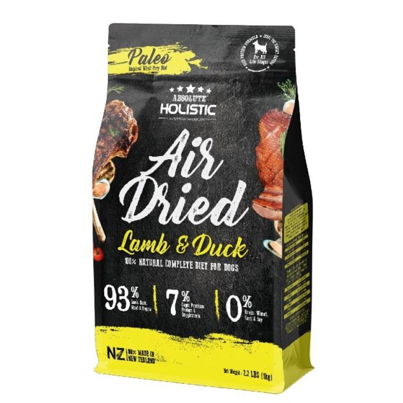 Absolute Holistic Air Dried Dog Food (Lamb & Duck)