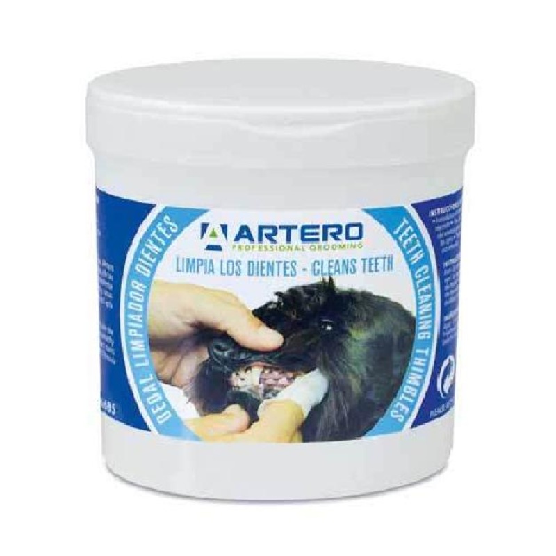 Artero Cosmetics Finger Teeth Wipes For Dogs (50 Units) [H685]