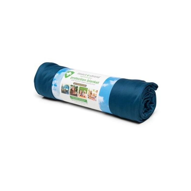 Insect Shield Flea & Tick Protection Blanket For Cats & Dogs (Dark Blue)