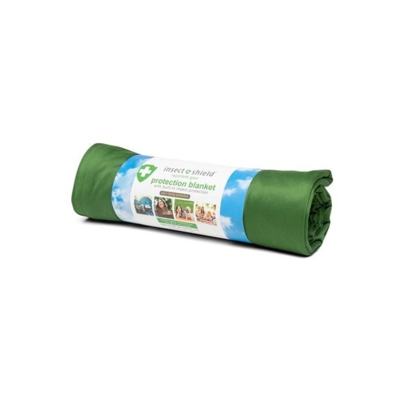Insect Shield Flea & Tick Protection Blanket For Cats & Dogs (Green)