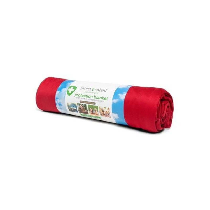 Insect Shield Flea & Tick Protection Blanket For Cats & Dogs (Red)