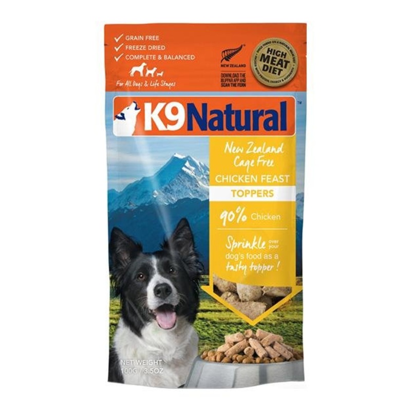 K9 Natural Freeze Dried Chicken Topper Dog Food