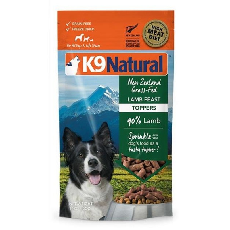 K9 Natural Freeze Dried Lamb Topper Dog Food