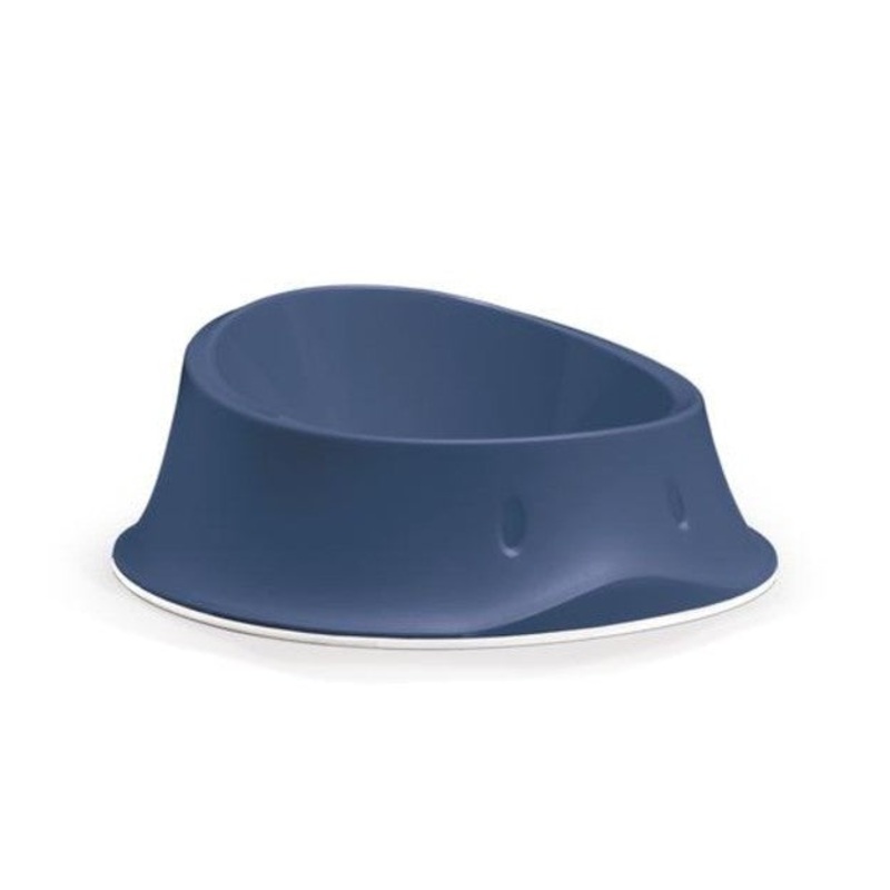 Stefanplast Anti-Slip Chic Cat & Dog Bowl (Navy Blue)
