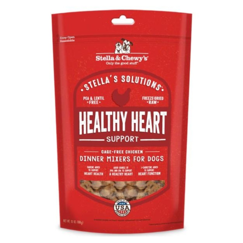 Stella & Chewy's Stella's Solutions (Healthy Heart Support) Chicken Freeze-Dried Raw Dog Food