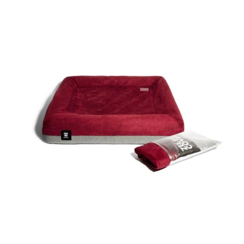 Zee.Dog Bed Cover (Burgundy)