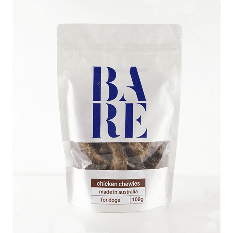 20% OFF: BARE Australian Premium Chicken Chewies Dog Treats