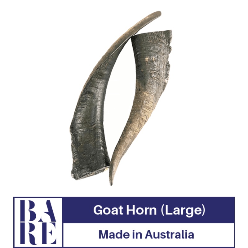 20% OFF: BARE Australian Premium Goat Horn Dog Treats (Large)
