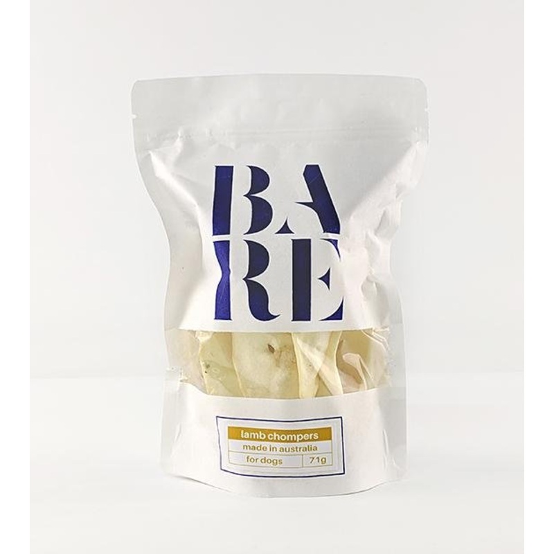 20% OFF: BARE Australian Premium Lamb Chompers Dog Treats