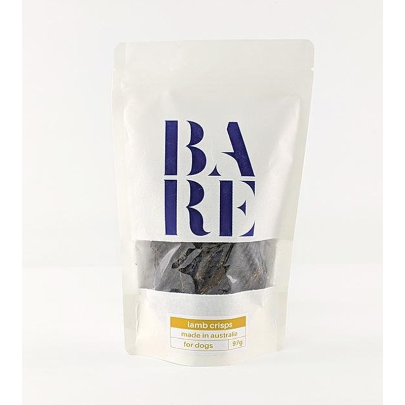 20% OFF: BARE Australian Premium Lamb Crisps Dog Treats