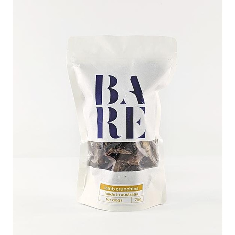 20% OFF: BARE Australian Premium Lamb Crunchies Dog Treats