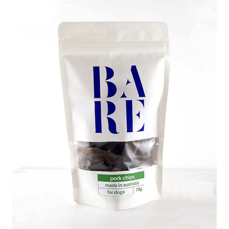 20% OFF: BARE Australian Premium Pork Chips Dog Treats