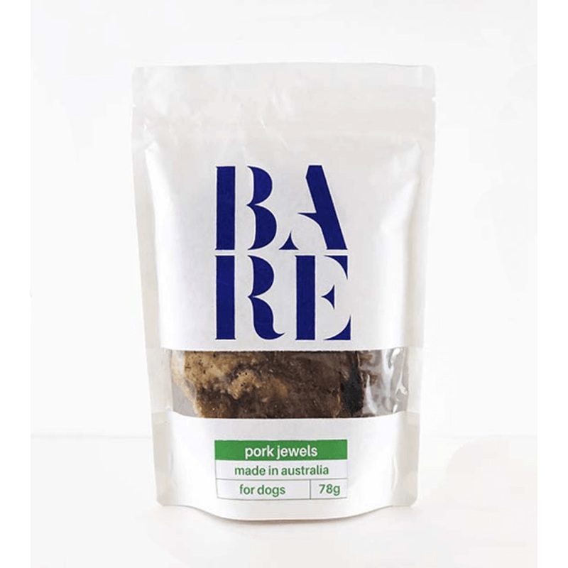 20% OFF: BARE Australian Premium Pork Jewels Dog Treats