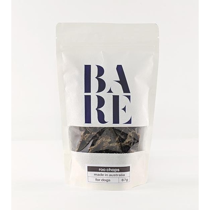 20% OFF: BARE Australian Premium Roo Chops Dog Treats