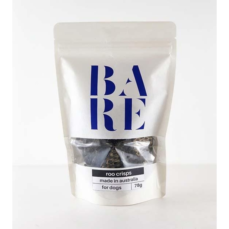 20% OFF: BARE Australian Premium Roo Crisps Dog Treats
