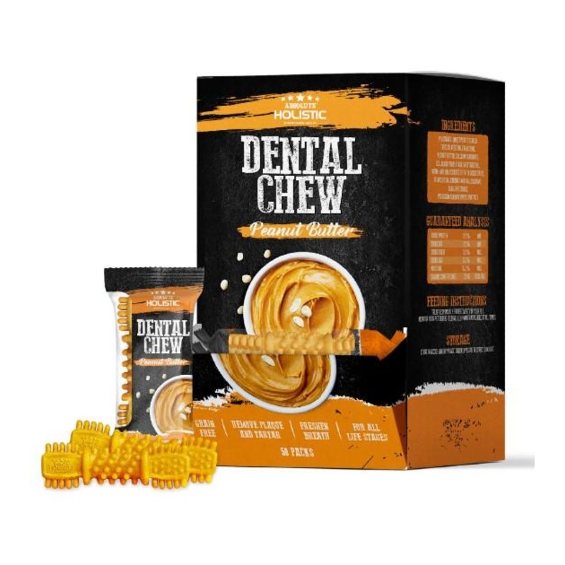 Absolute Holistic Dental Dog Chews (Peanut Butter)