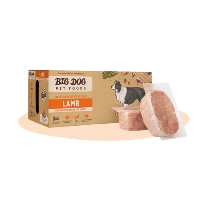Big Dog Barf Raw Dog Food (Lamb)
