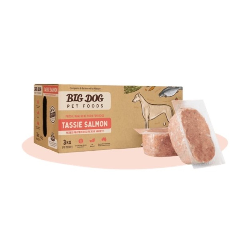 Big Dog Barf Raw Dog Food (Tasmanian Salmon)