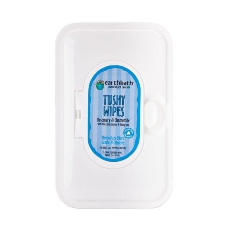 Earthbath Tushy Cat & Dog Wipes