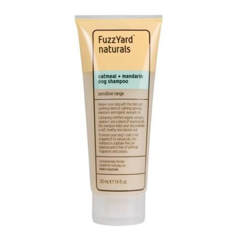 FuzzYard Oatmeal and Mandarin Sensitive Shampoo For Dogs
