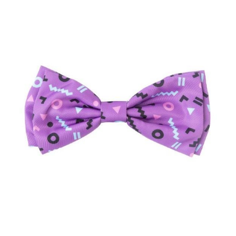 FuzzYard Purple Bowtie For Cats & Dogs