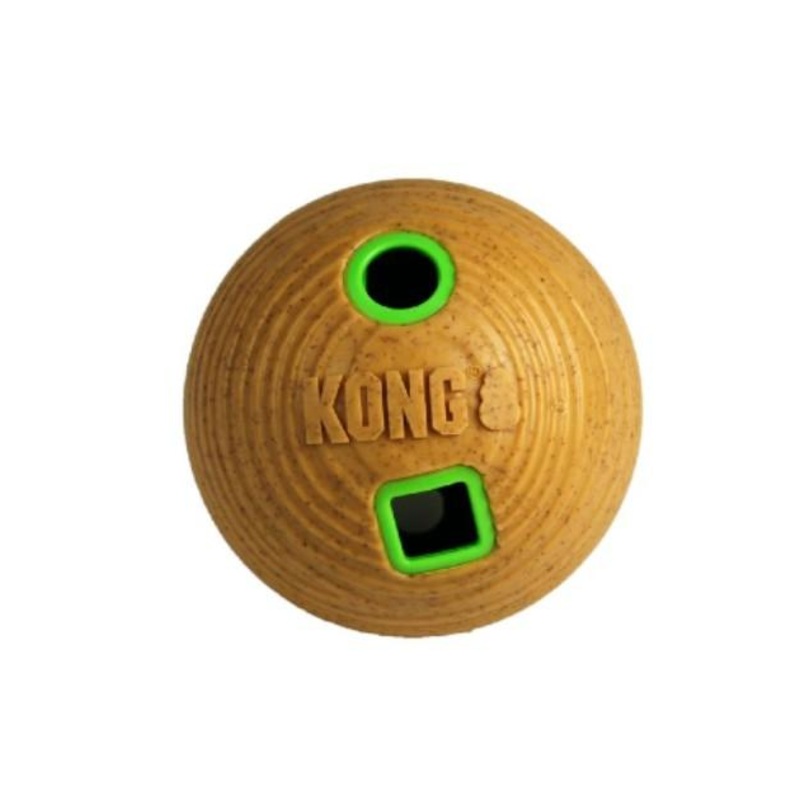 Kong Bamboo Feeder Ball Dog Toy