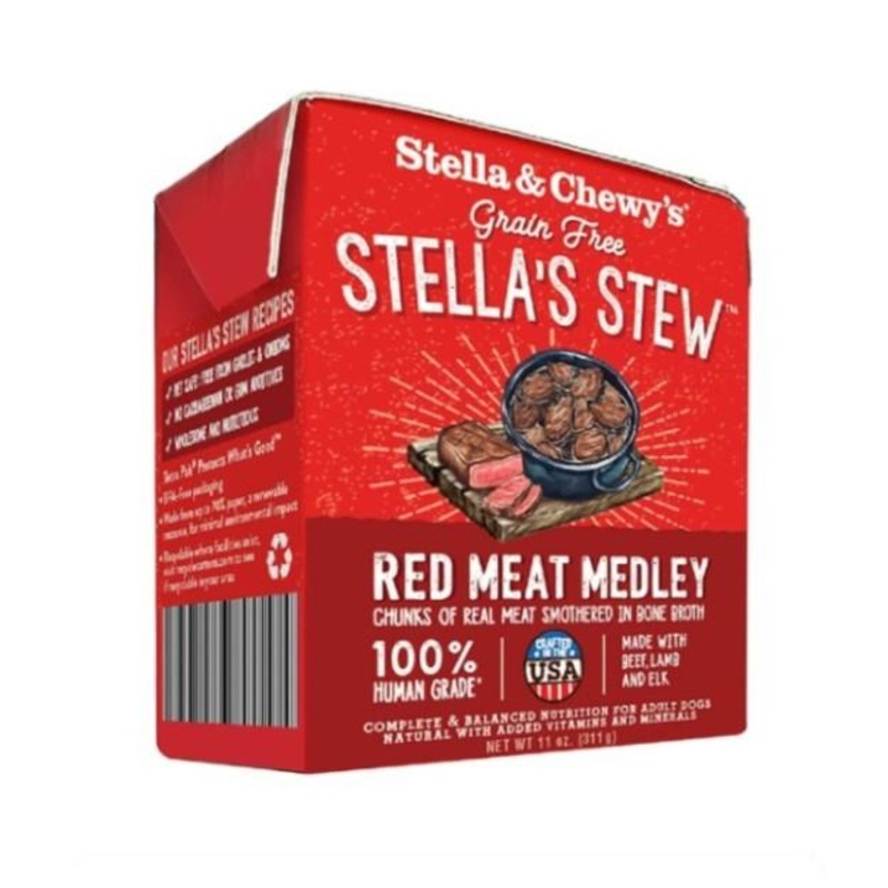 Stella & Chewys Grain Free Stews - Red Meat Medley Wet Dog Food