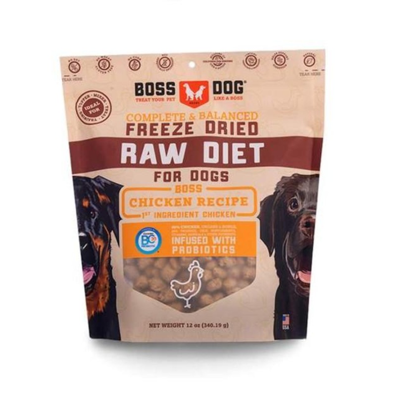 Boss Dog Complete & Balanced Freeze Dried Raw Diet (Chicken)