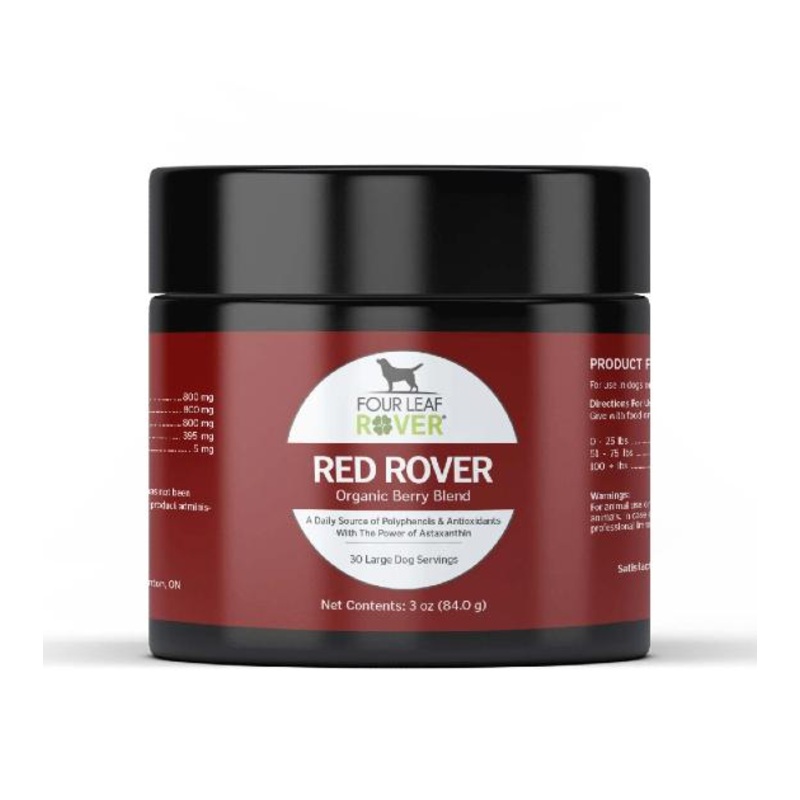 Four Leaf Rover (RED ROVER) Organic Berries Dog Supplements