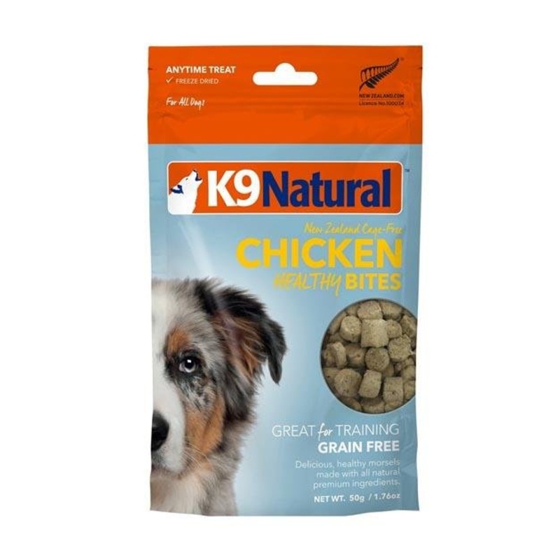 K9 Natural Freeze Dried Chicken Healthy Bites Dog Treats