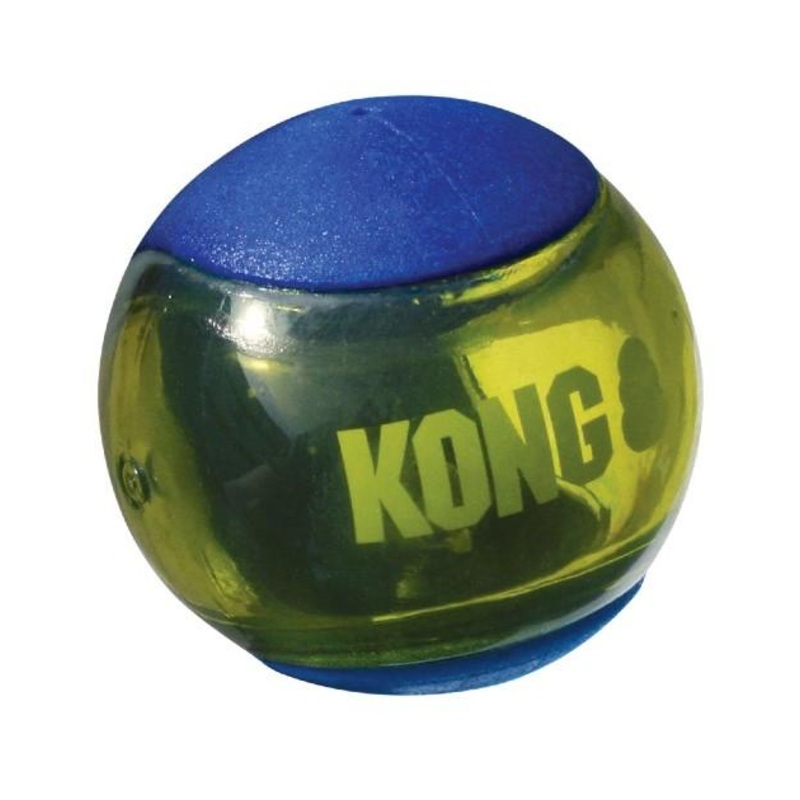 Kong Squeezz Action (Blue) Ball Dog Toy