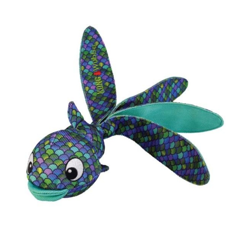 Kong Wubba Finz (Blue) Dog Toy