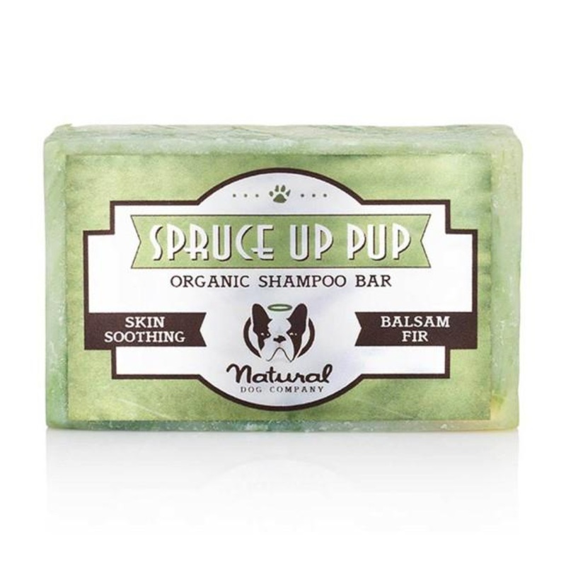 Natural Dog Company Organic Spruce Up Pup Shampoo Bar For Dogs