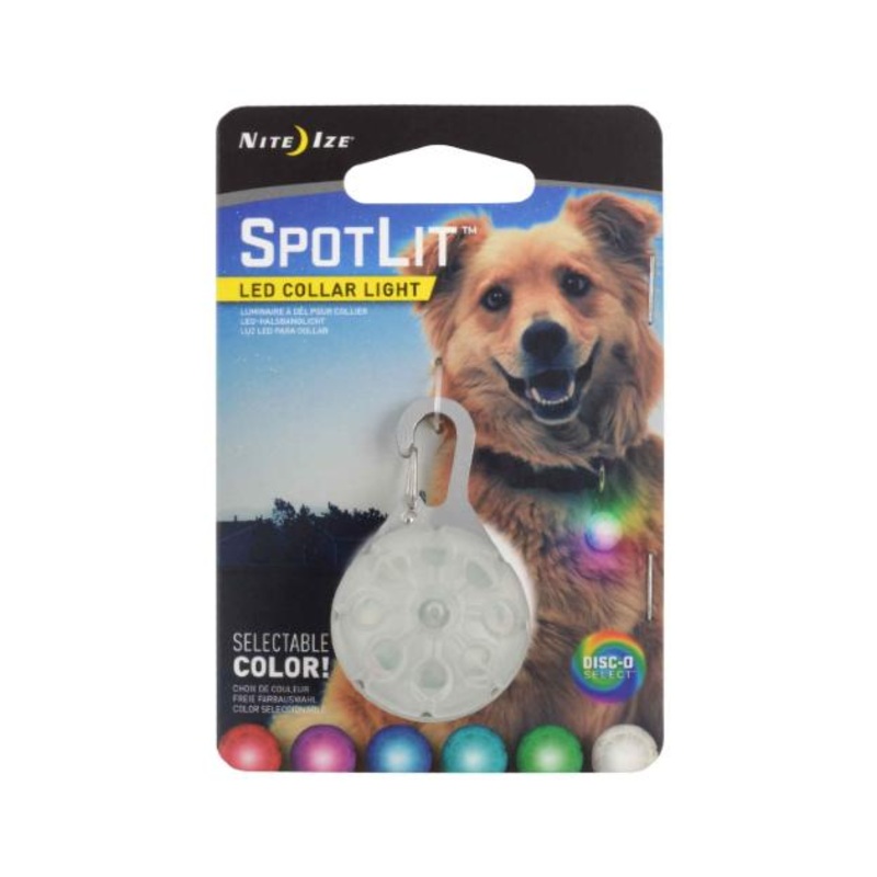 Nite Ize SpotLit Disc-O Select LED Collar Light