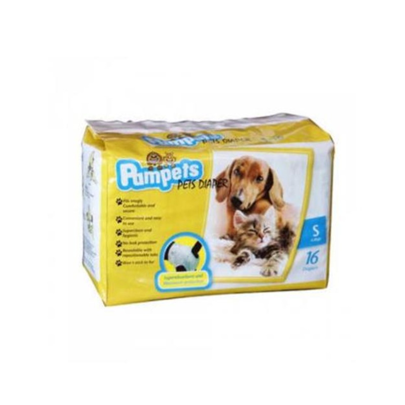 Pampets Pet Diapers for Dogs (Small)