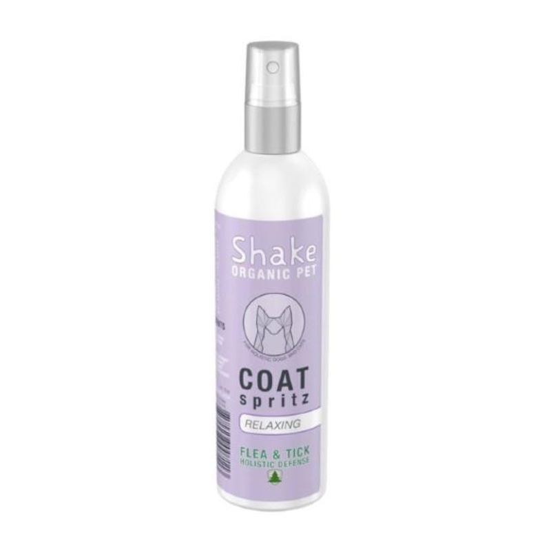 Shake Organic Flea & Tick Coat (Relaxing) Spritz Spray Flea & Tick For Cats & Dogs