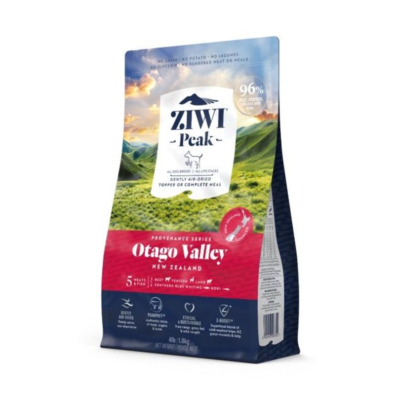 Ziwi Peak Air Dried Dry Dog Food (Otago Valley)