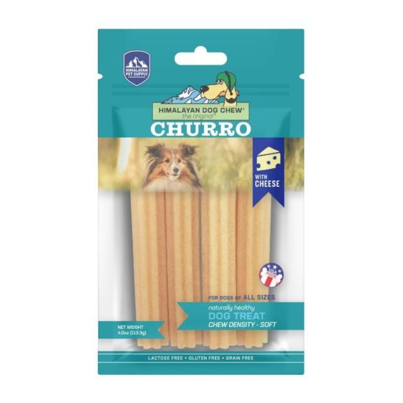 15% OFF: Himalayan Pet Supply Yaky Churro Himalayan Cheese Dog Treats (Soft Density)