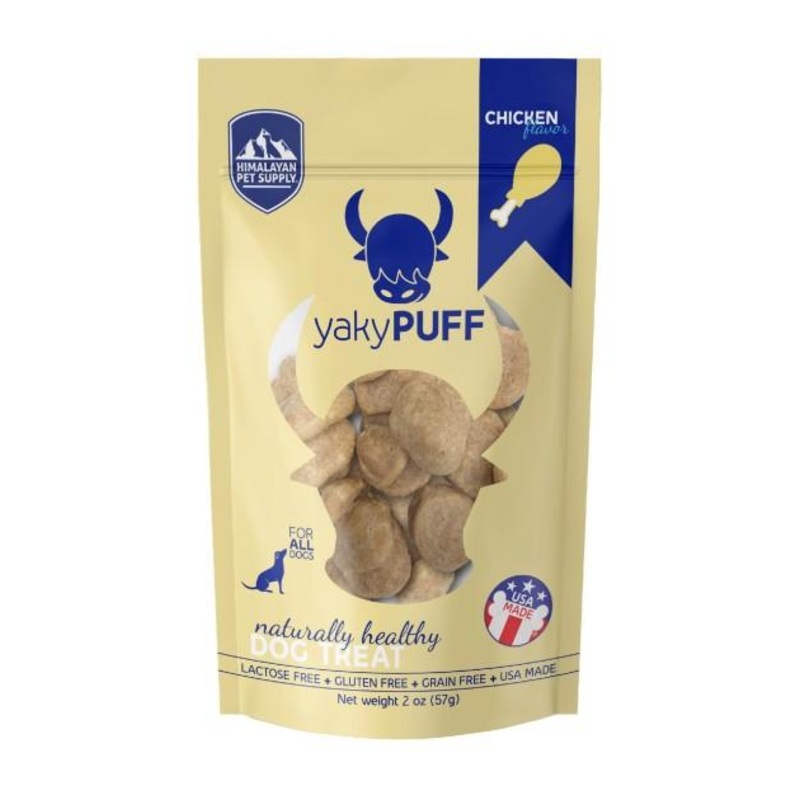 15% OFF: Himalayan Pet Supply Yaky Puff Chicken Dog Treats