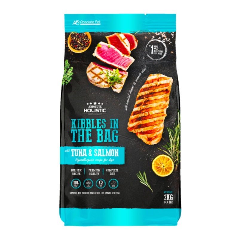 Absolute Holistic Kibbles in the Bag (Tuna and Salmon) Dry Dog Food