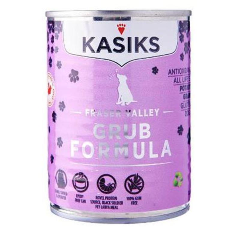 Kasiks Grain Free, Fraser Valley Grub Wet Dog Food