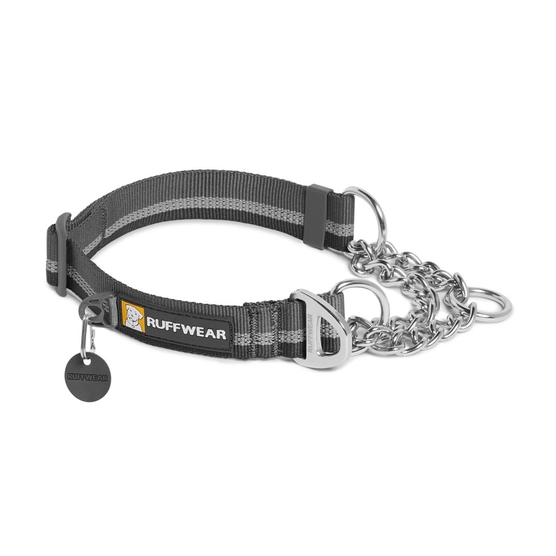 Ruffwear Chain Reaction Reflective Martingale Dog Collar (Granite Gray)