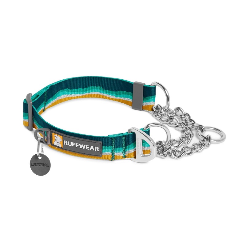 Ruffwear Chain Reaction Reflective Martingale Dog Collar (Seafoam)