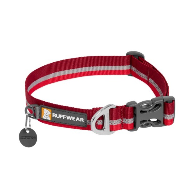Ruffwear Crag Reflective Dog Collar (Cindercone Red)