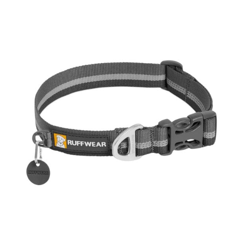 Ruffwear Crag Reflective Dog Collar (Granite Gray)