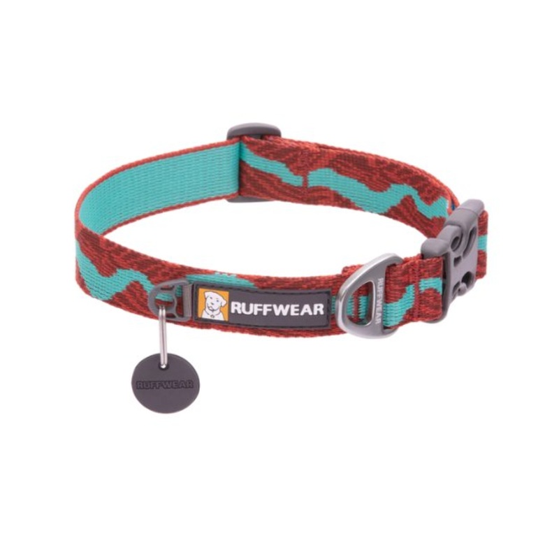 Ruffwear Flat Out Patterned Dog Collar (Colorado River)