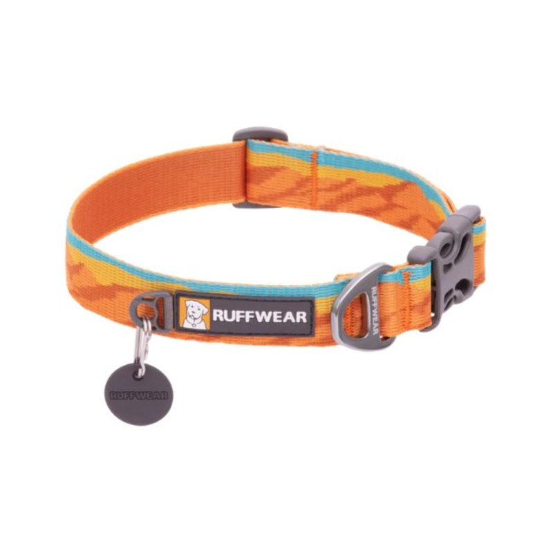 Ruffwear Flat Out Patterned Dog Collar (Fall Mountains)