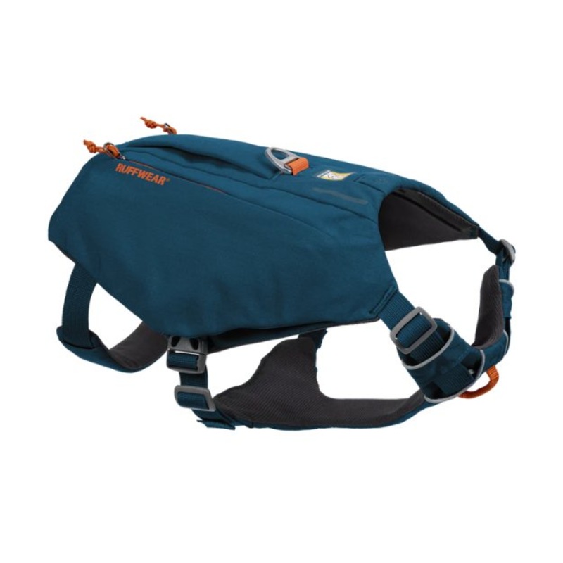 Ruffwear Switchbak Padded With Pockets Dog Harness (Blue Moon)
