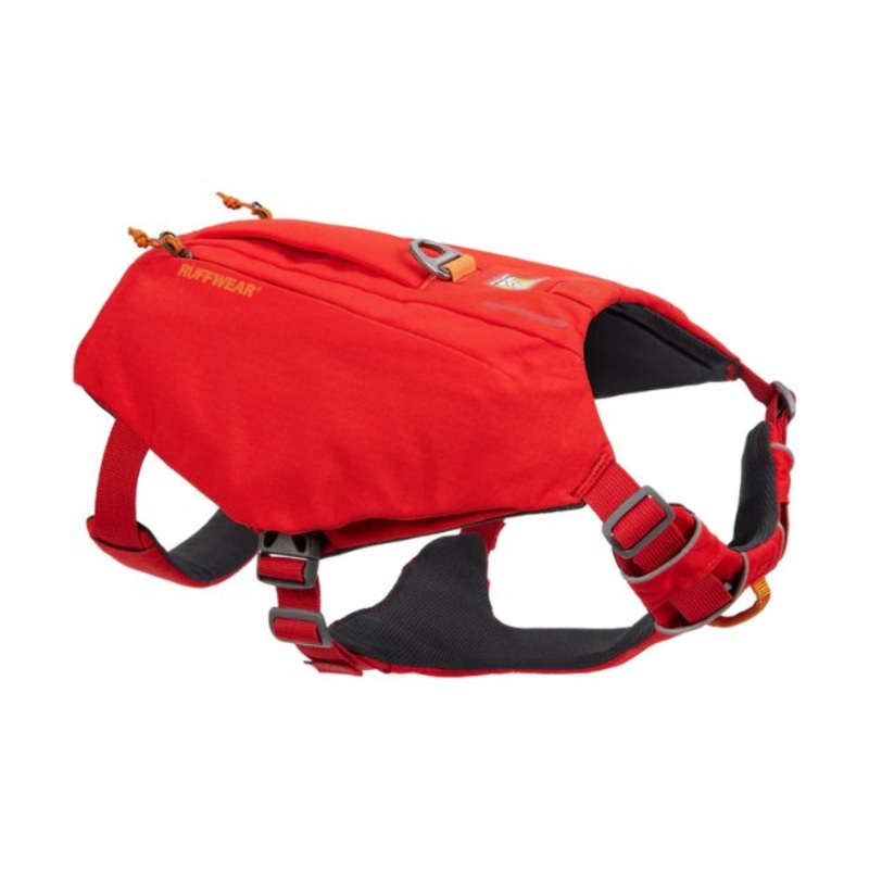 Ruffwear Switchbak Padded With Pockets Dog Harness (Red Sumac)