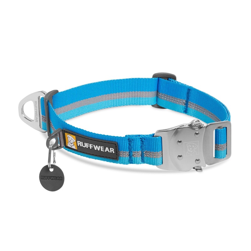 Ruffwear Top Rope Reflective Ballasted Dog Collar (Blue Dusk)